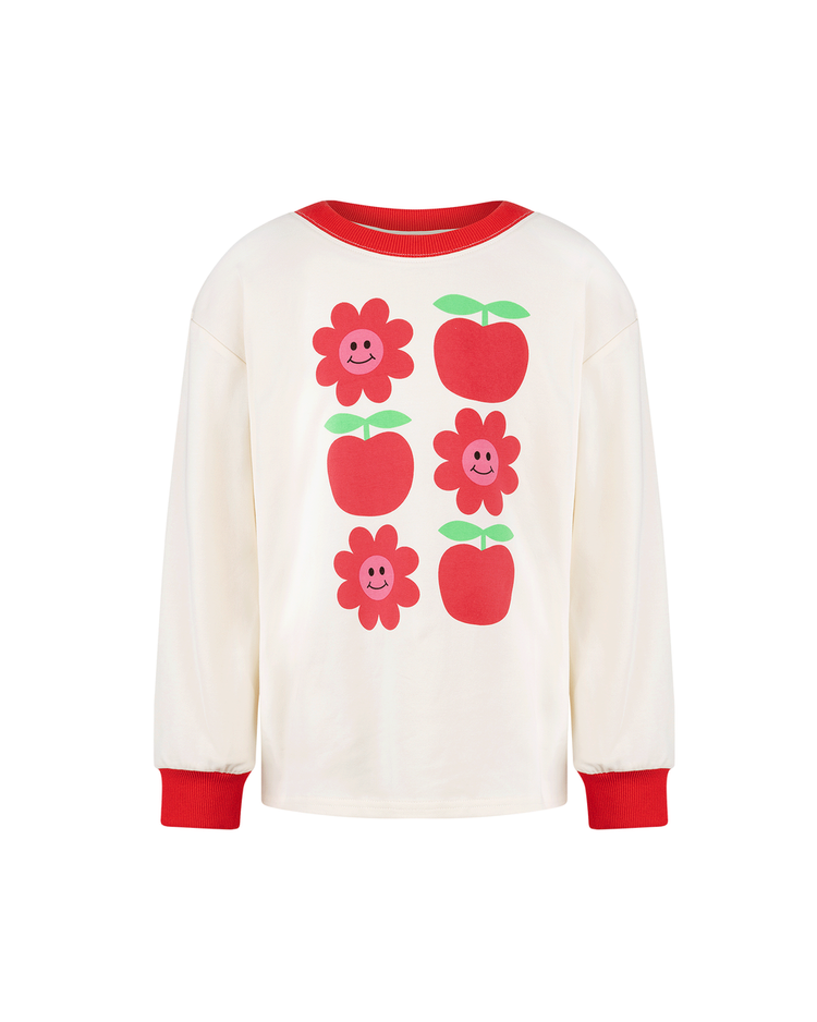 Rock Your Baby RED APPLES LONG SLEEVE T-SHIRT