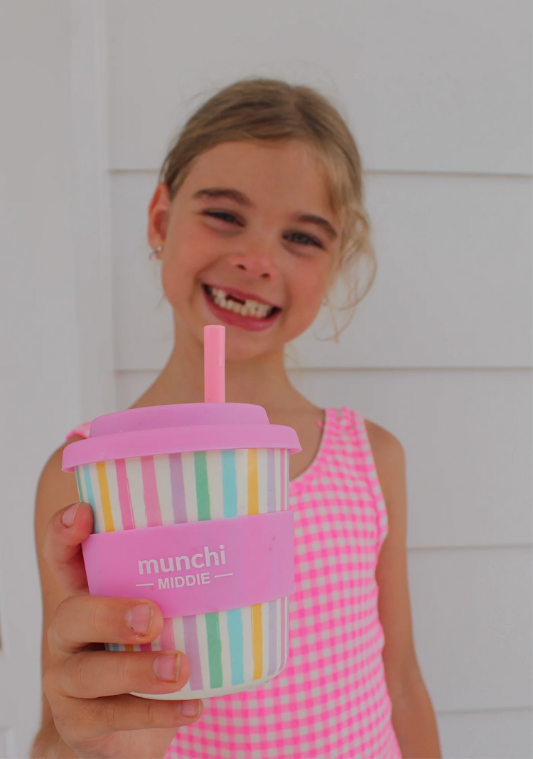 Munchi Chino Calypso Middie Cup - Straw Included