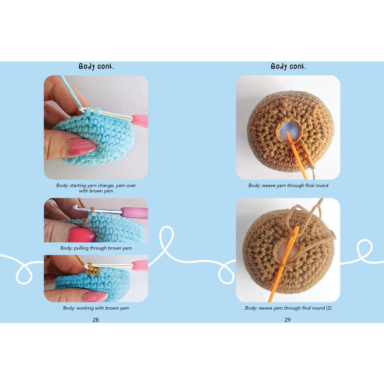 Happy Capy Loopy Crochet Book & Kit