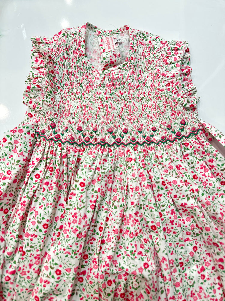 Meleze Hand Smocked Dress PG03 M- 5Y