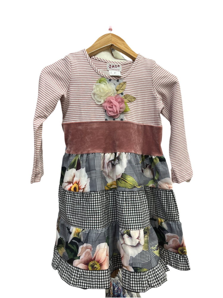 Zaza Couture girls' dress ZL2213