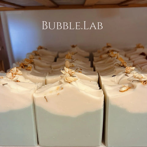 BUBBLE.LAB Jasmine Tea Cold Process Handmade Soap