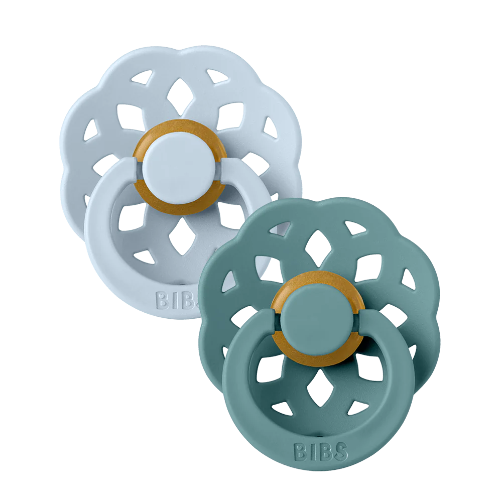 Bibs Boheme 2 PACK - Baby Blue/Island Sea