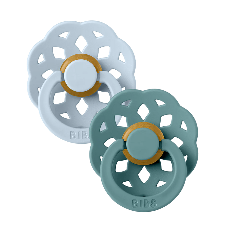 Bibs Boheme 2 PACK - Baby Blue/Island Sea