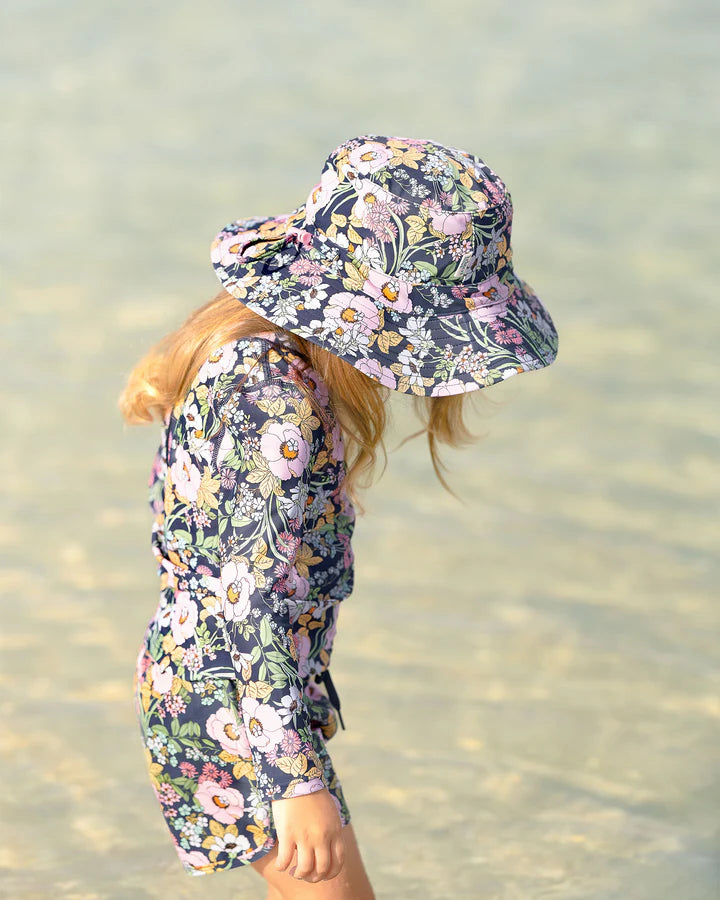 Toshi Swim Kids Sunhat Classic- Moonlight Bloom