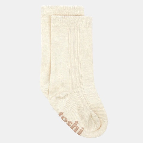 TOSHI Organic Socks Knee Dreamtime Feather (3M-4Y)