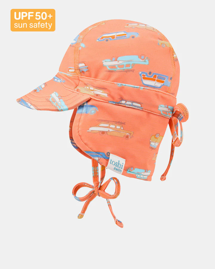 Toshi Swim Baby Flap Cap Classic/Surfs Up