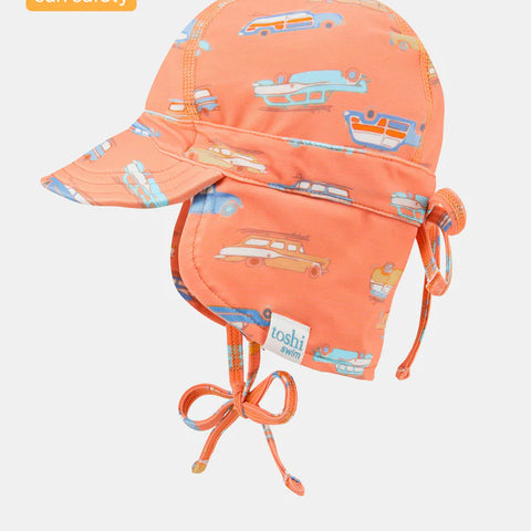 Toshi Swim Baby Flap Cap Classic/Surfs Up
