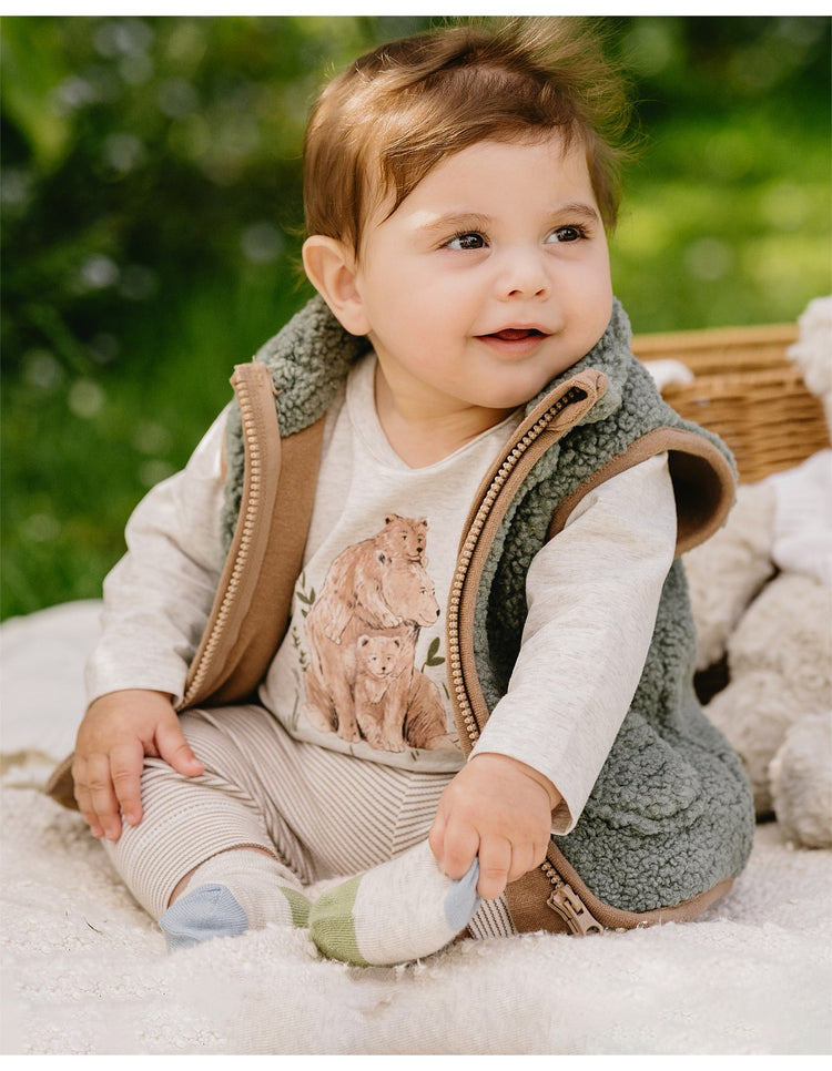 BEBE MATEO ZIP UP VEST