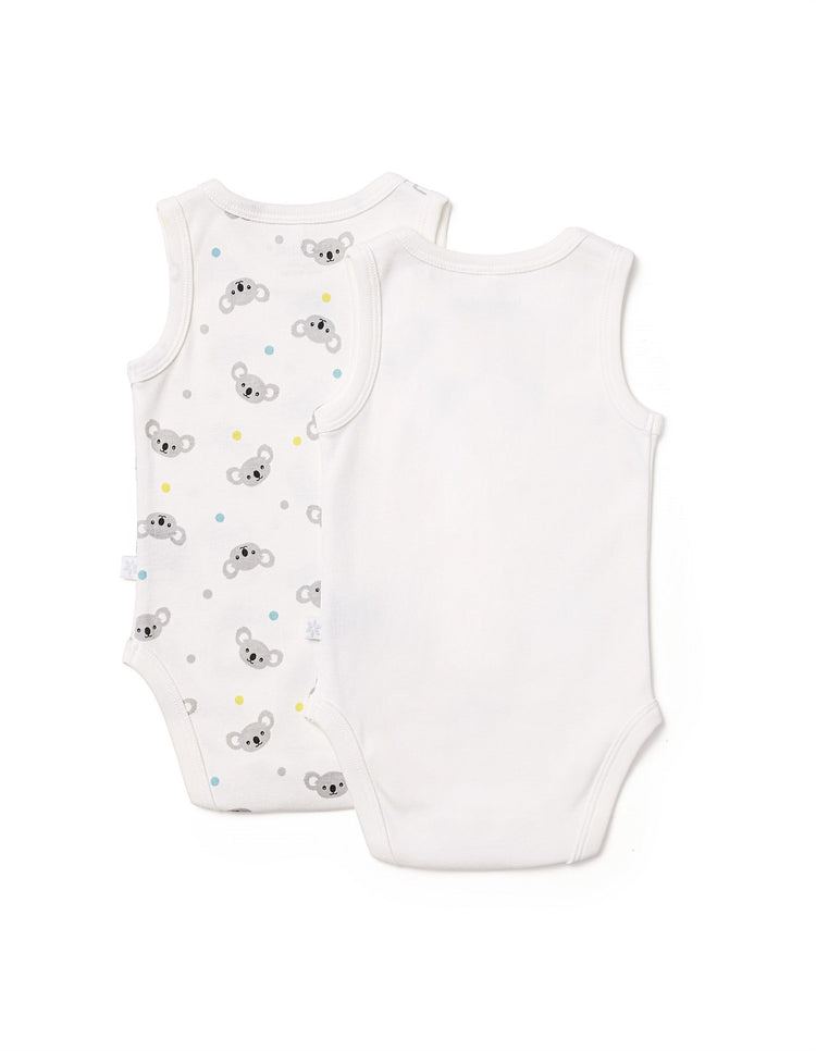 Marquise Australiana Sleeveless Bodysuit 2 Pack