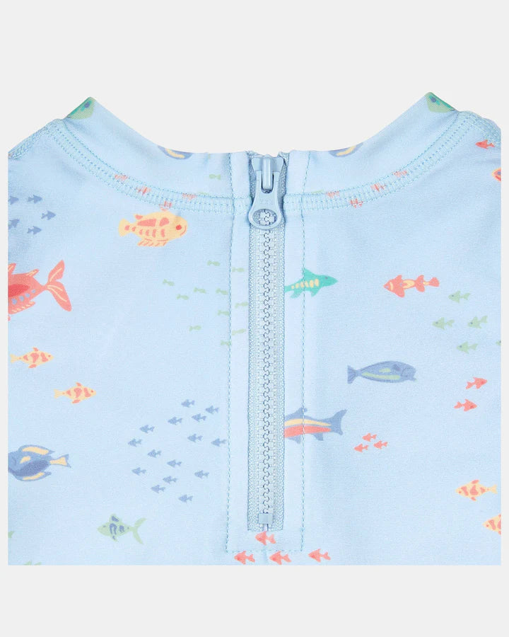 Toshi Swim Baby Onesie L/S Classic- Reef