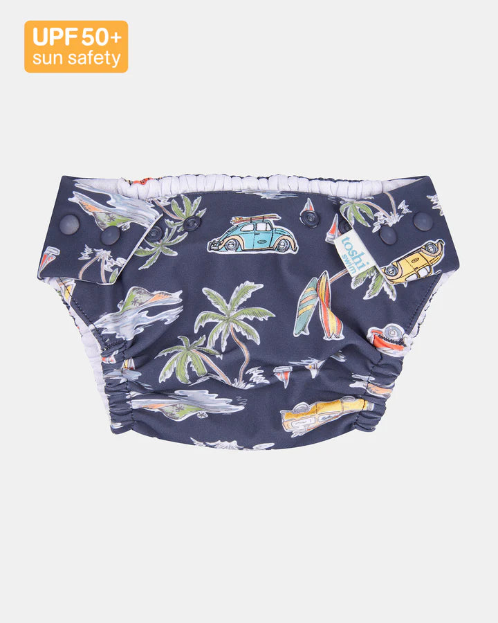 Toshi Swim Baby Nappy Classic - Surf Twilight