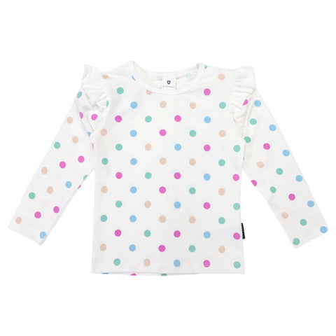 KORANGO Polkadot Tee Cream