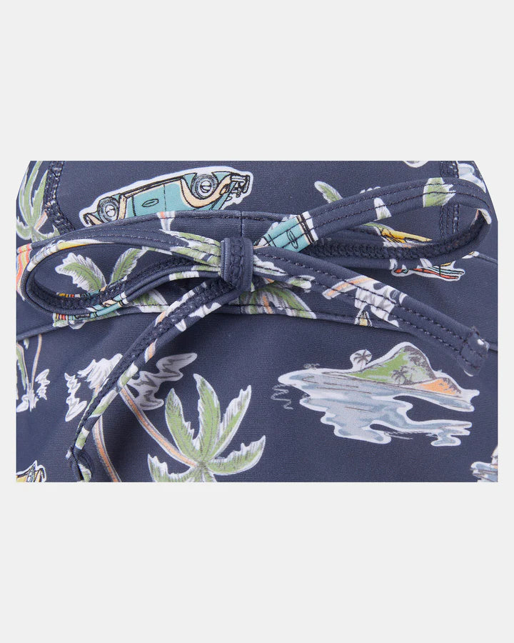Toshi Swim Baby Flap Cap Classic/Surf Twilight