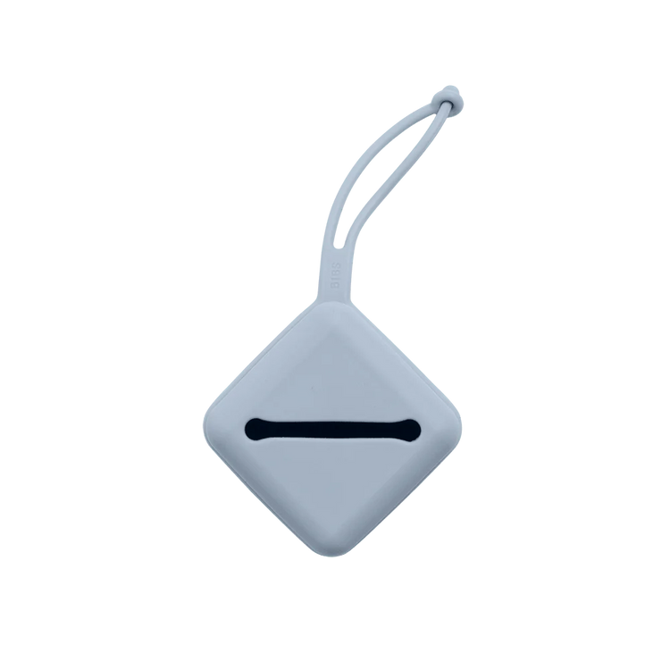 Bibs Pacifier Case - Dusty Blue