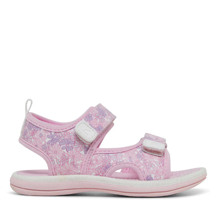 CLARKS FLORENCE IN PINK FLORAL (SIZE AU 5-1)