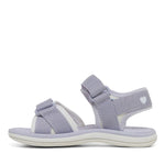 CLARKS FERN IN LAVENDER/WHITE (SIZE AU 5-1)