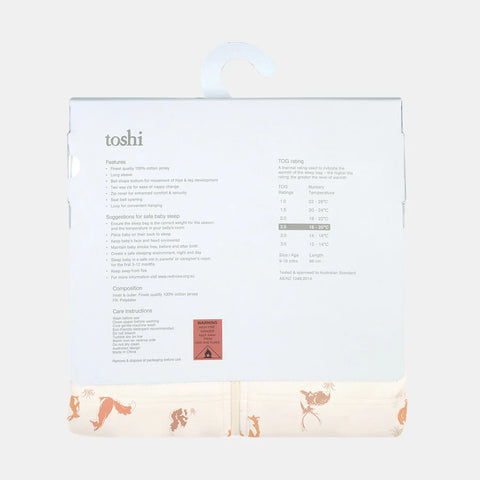 Toshi Baby Sleep Bag Classic Cocoon 2.5 TOG- 3-9months