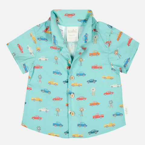 Toshi Shirt Banjo /Utes Teal