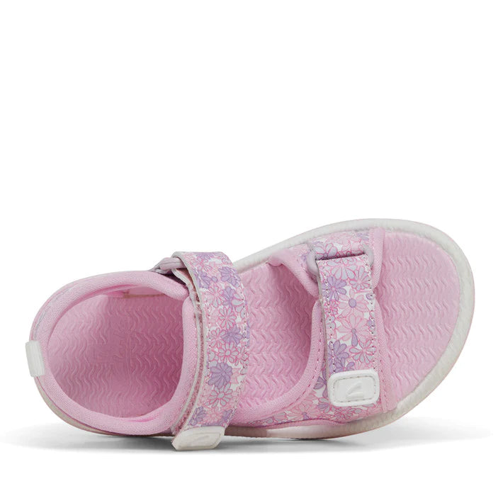 CLARKS FLORENCE IN PINK FLORAL (SIZE AU 5-1)