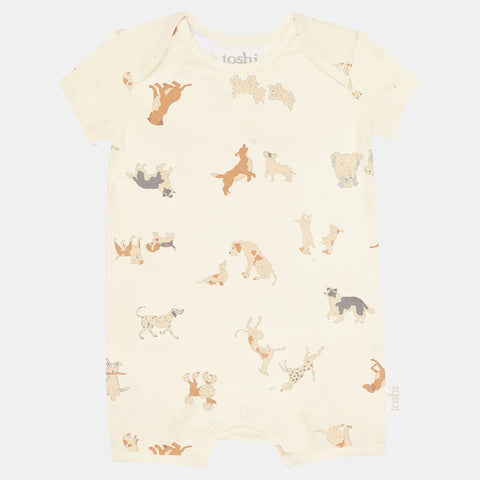 Toshi Onesie S/S Classic - Puppy Love