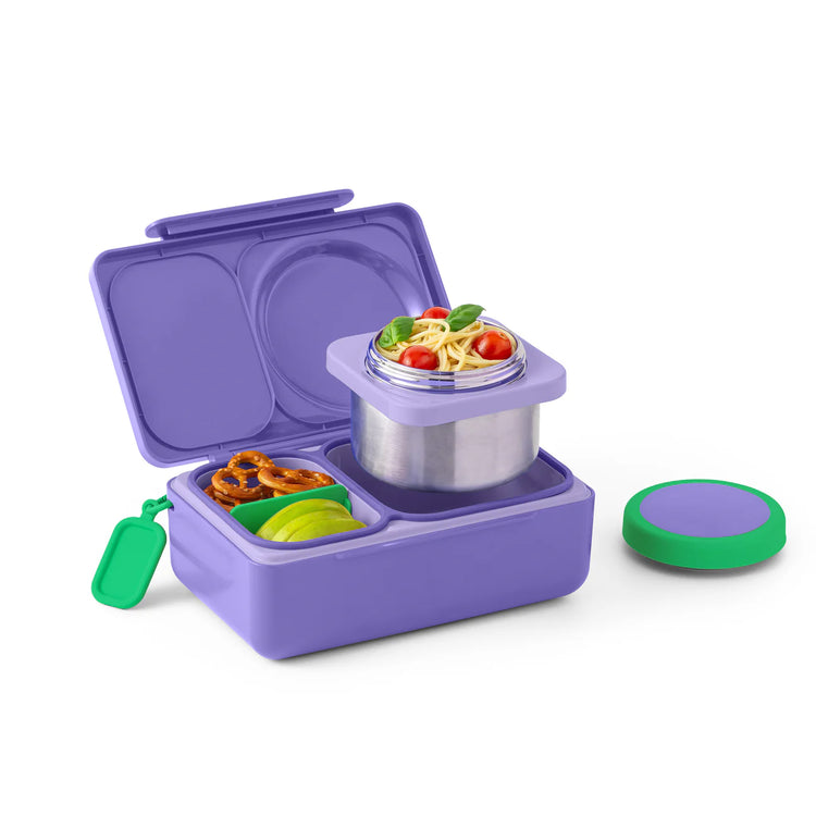 OmieBox UP Hot & Cold Bento Box- Glaxy Purple