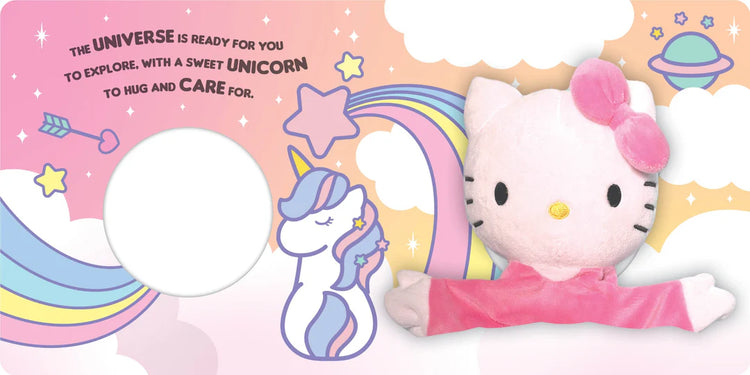 Hello Kitty - Hand Puppet Book - Unicorn Party