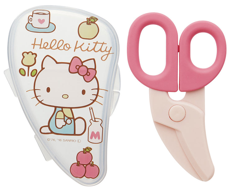 Skater Baby Food Scissors - Hello Kitty (70s)