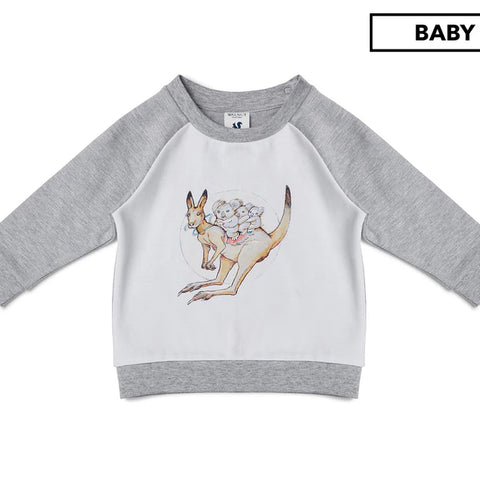 Walnut Melbourne x May Gibbs Baby Jolly Jumper - Kanga