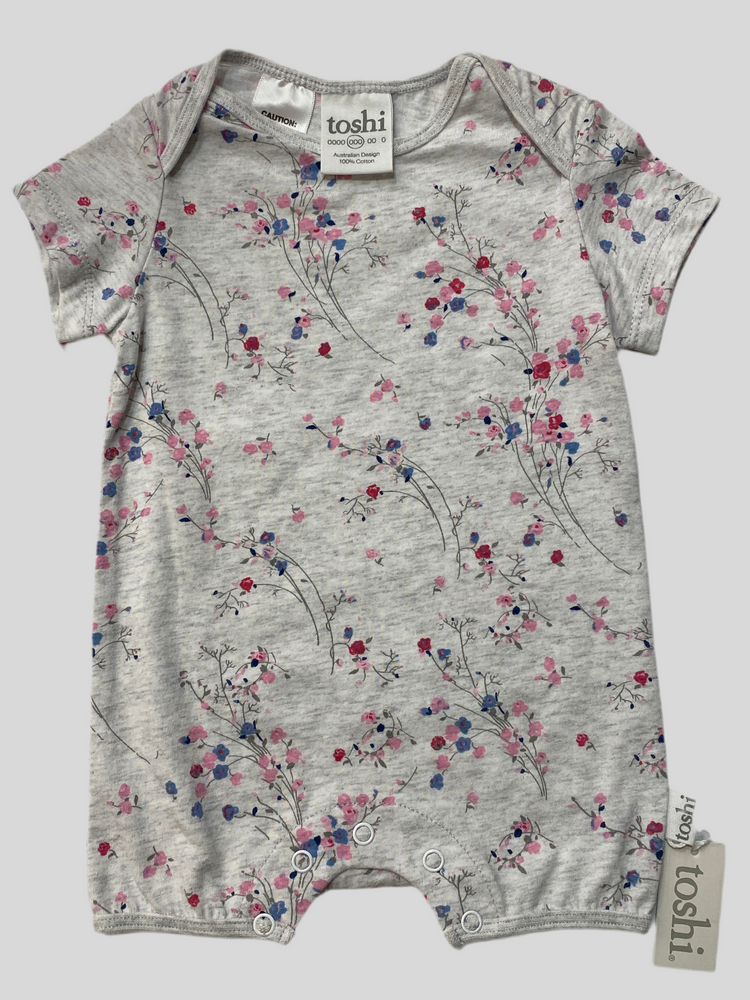 Toshi Baby Short Sleeve Onesie Lorraine