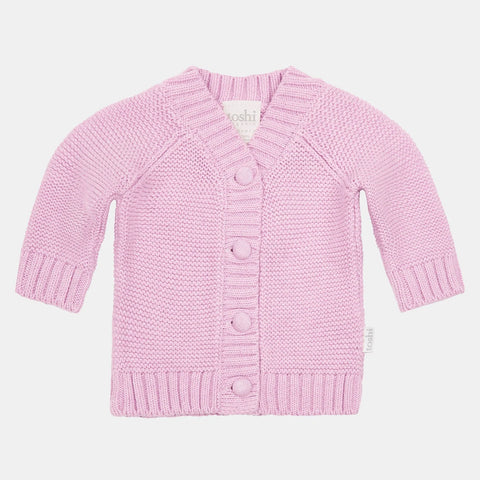 Toshi Organic Cardigan Andy Lavender