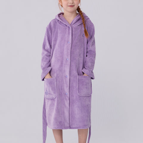 Seasnail Bathrobe-Lavender