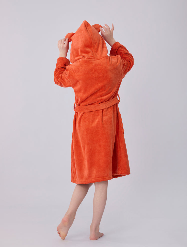 Seasnail Bathrobe- Vermilion