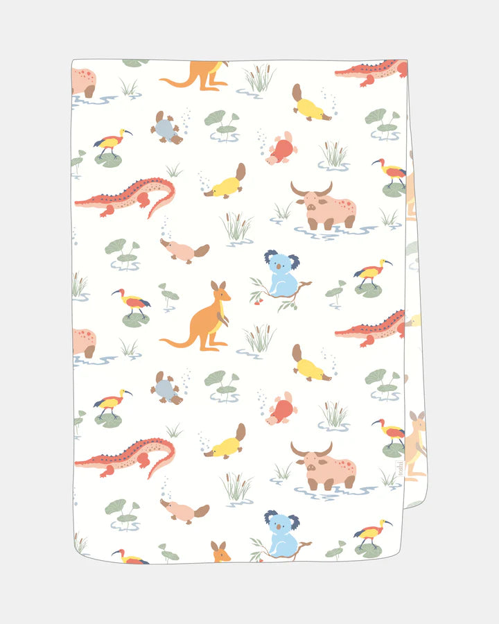 Toshi Wrap Muslin Down Under /Kakadu Dawn