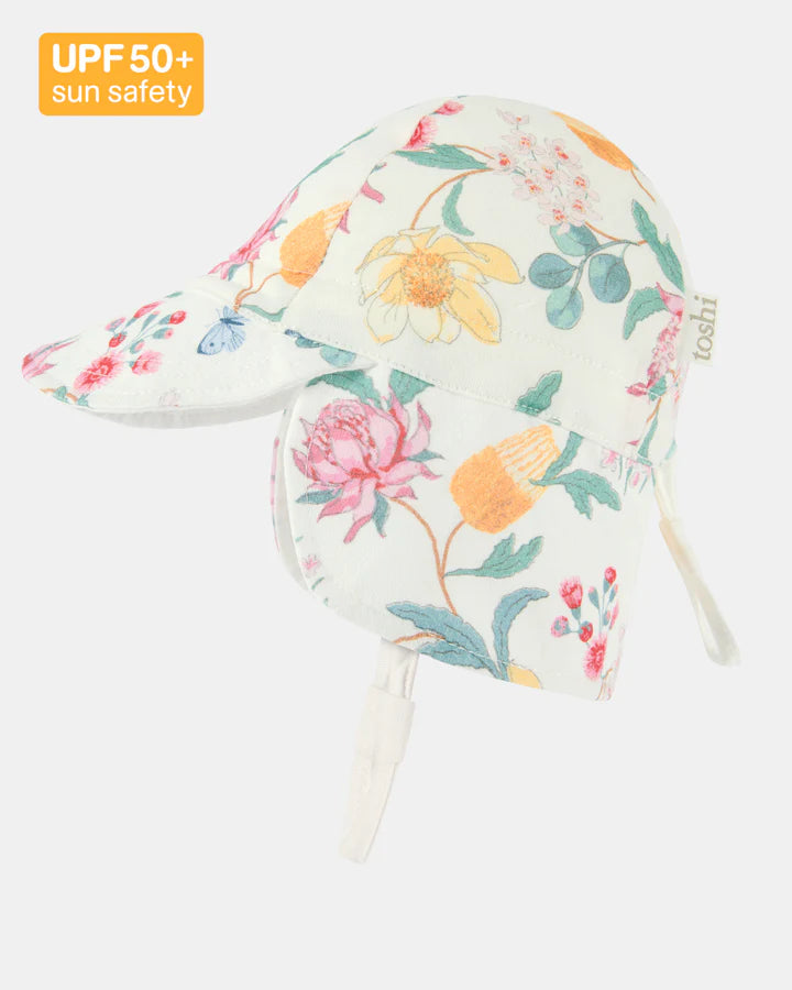Toshi Flap Cap Down Under /Waratah Dawn