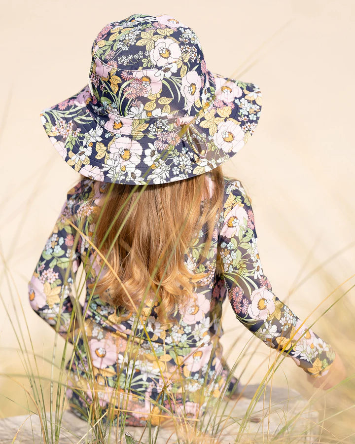 Toshi Swim Kids Sunhat Classic- Moonlight Bloom