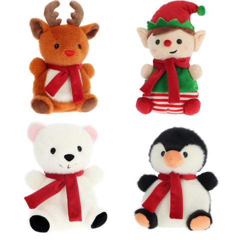 KORIMCO XMAS FRIENDS 4 ASSTD 17cm