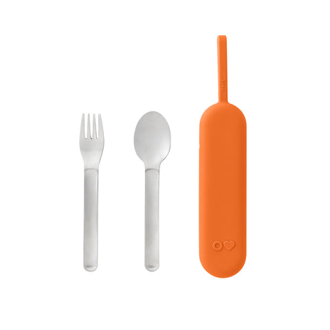 OMIE OMIEBOX UP STAINLESS STEEL 3 PIECE UTENSIL SET- Sunny