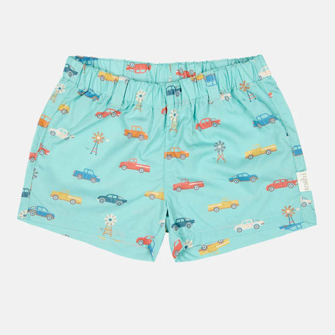 Toshi Baby Shorts Banjo /Utes Teal