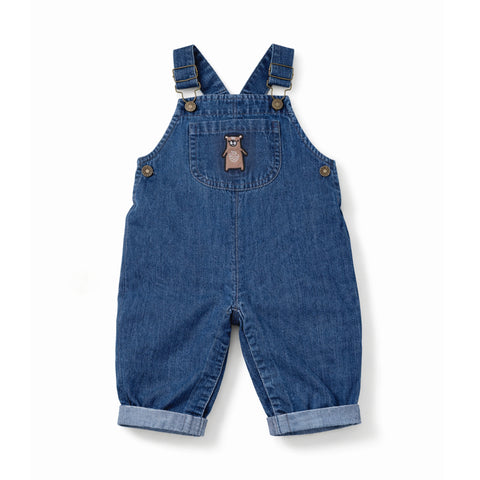 Aster&Oak NOAH BEAR DENIM OVERALLS