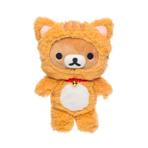 SOFT TOY: RILAKKUMA SITTING TIGER SMALL 23CM