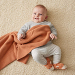 Nordic Kids Jasper Fox Booties & Blanket Set
