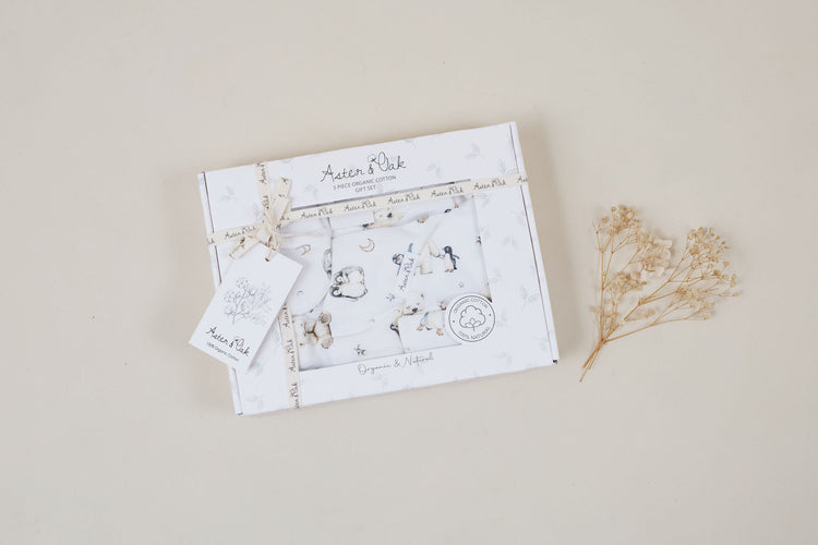 Aster&Oak POLAR FRIENDS 5 PIECE GIFT SET