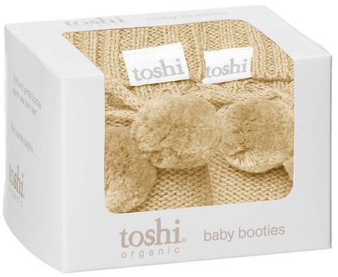 Toshi Organic Booties Marley Driftwood