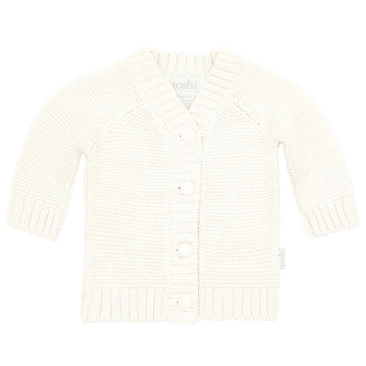 Toshi Organic Cardigan Andy Cream