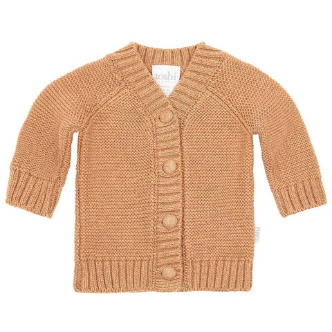 Toshi Organic Cardigan Andy Pecan