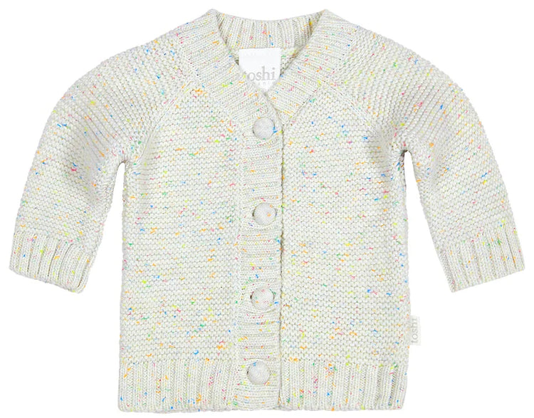 Toshi Organic Cardigan Andy Snowflake