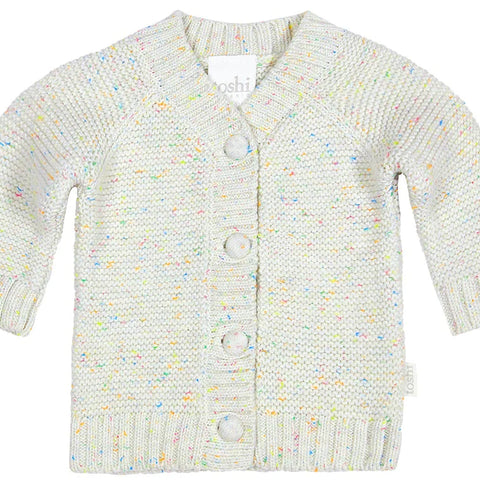 Toshi  Organic Cardigan Andy Snowflake