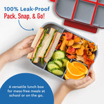 Bentgo Kids Snap & Go Lunch Box - TRUCKS