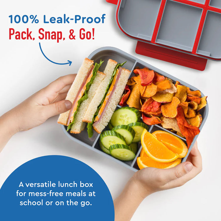 Bentgo Kids Snap & Go Lunch Box - TRUCKS